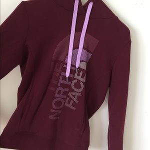 Northface Maroon Hoodie